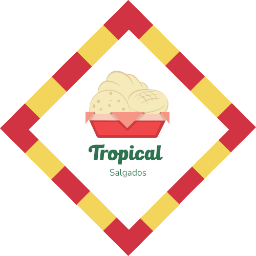 Logotipo da Tropical Salgados